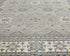 10x14 Kazak Gray Afghan Hand Knotted Geometric Wool Area Rug